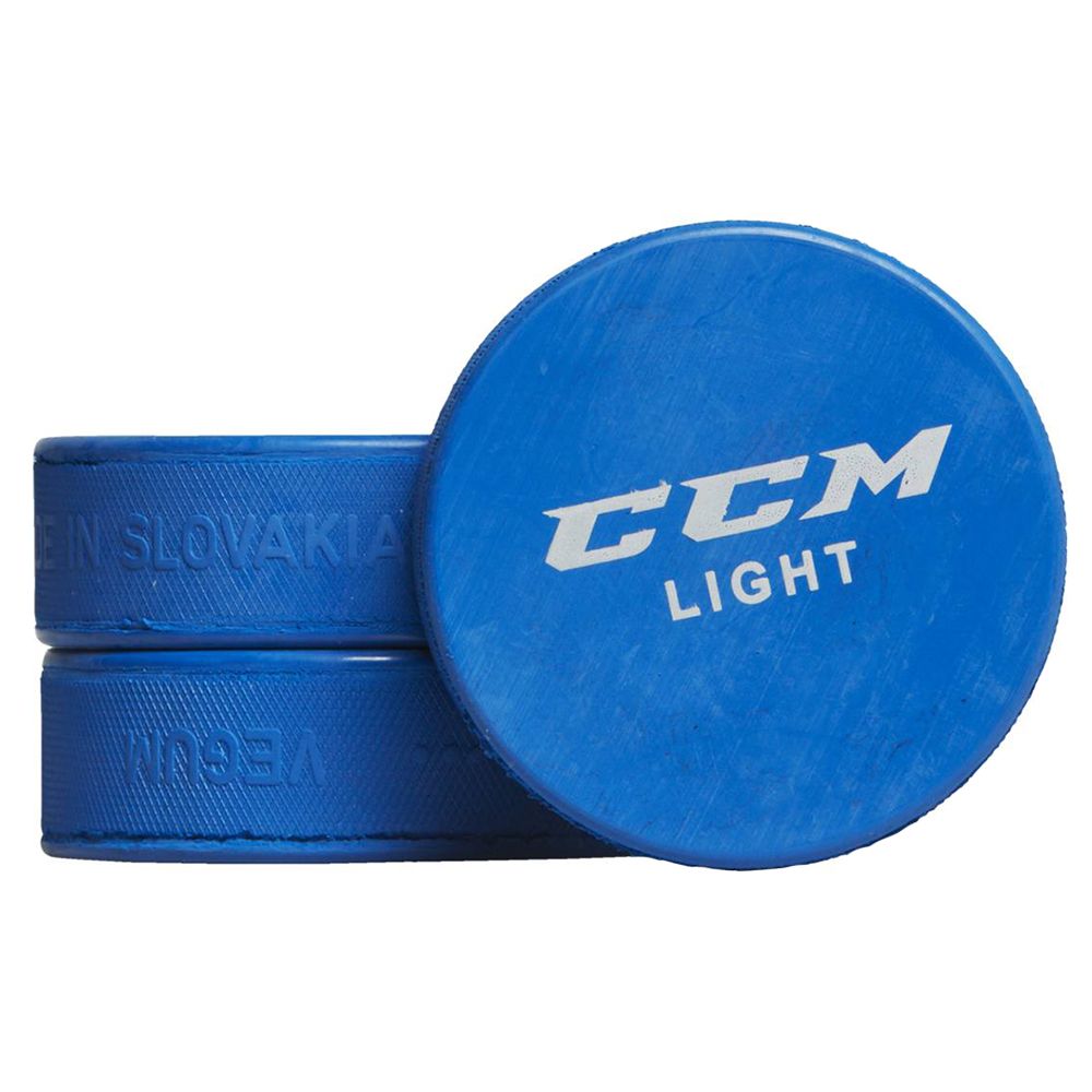 Шайба PUCK CCM LIGHT BLUE 3PACK